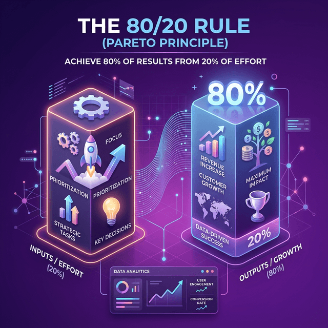 The 80/20 Rule: Your Startup's Blueprint to Prevent Failure